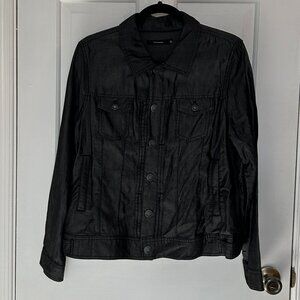 Tahari Gray Metallic Lighweight Jacket